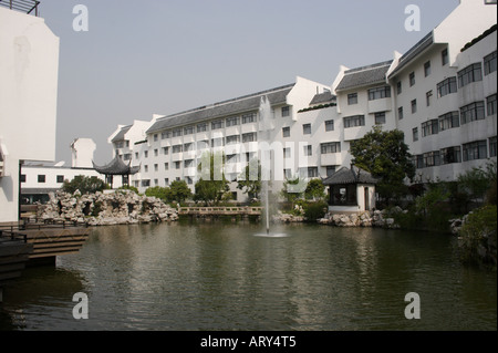 Le Bamboo Grove Hotel Suzhou Banque D'Images