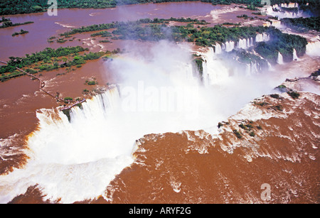 Chutes d'Iguaçu, Brésil Banque D'Images