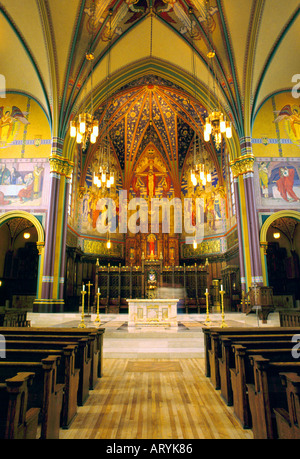 Salt Lake City Utah USA Cathédrale de La Madeleine Banque D'Images