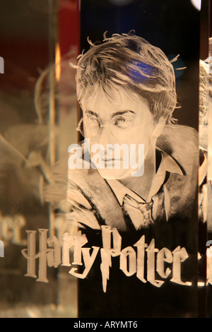 Harry Potter en raison de cristal Banque D'Images