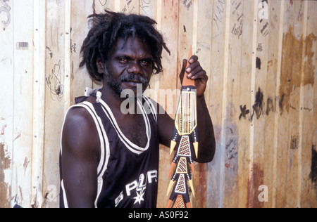 Communauté de Nguiu Bathurst Tiwi Islands Australie Banque D'Images