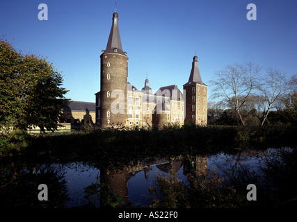 Hoensbroek, Schloß, Nordwestseite Banque D'Images