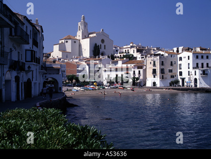 Cadaques, Stadtansicht, Banque D'Images