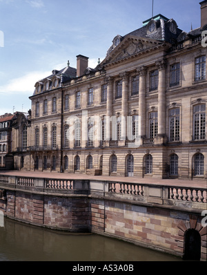 Strasbourg, Palais-de-Rohan, erbaut 1731-42 Banque D'Images