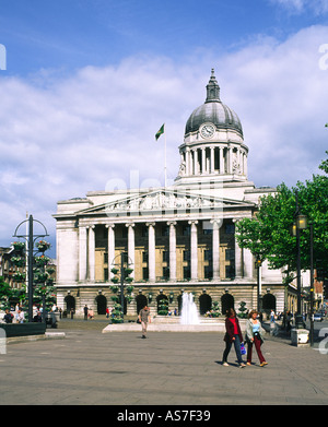 Nottingham Council House à l'ancienne place du marché dans le centre-ville de Nottingham. Limburg, East Midlands, Angleterre Banque D'Images