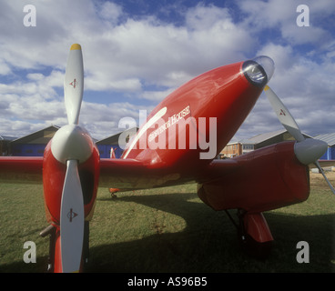 Réplique de de Havilland DH88 Comet course avion Melbourne Australie Banque D'Images