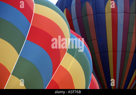 Ballons à air chaud Banque D'Images