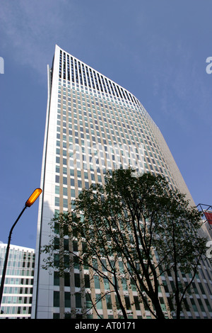 L'architecture moderne le gratte-ciel Hoftoren surnommé ' de Vulpen' le stylo à La Haye Hollande Pays-Bas Banque D'Images