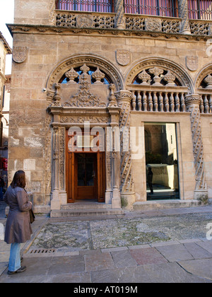 Lonja de Mercaderes - l'ancien hall commercial de Grenade et de marchands du financiers. Grenade Espagne. Banque D'Images