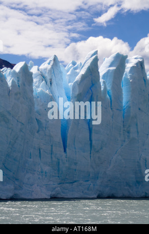 Glacier Perito Morento, Patagonie, Argentine Banque D'Images