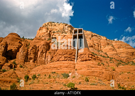 Chapelle de la Sainte Croix près de Sedona, Arizona, USA Banque D'Images