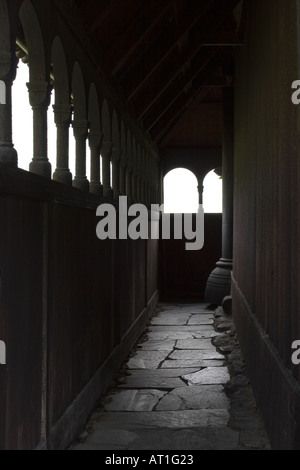 Hopperstad stave church Norvège Banque D'Images