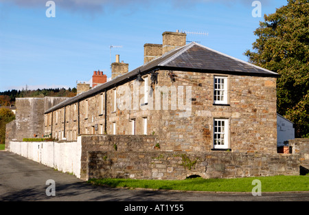 Joseph Parry cottage en rangée Chapelle monteurs de cottages dans Merthyr Tydfil South Wales Valleys UK Banque D'Images