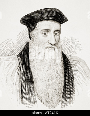 Thomas Cranmer, 1489 - 1556. Premier archevêque protestant de Canterbury. Banque D'Images