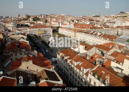 La ville de Lisbonne, Portugal Banque D'Images