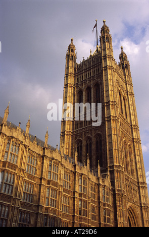 La Tour Victoria Palace of Westminster London UK Banque D'Images