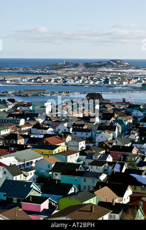 Saint Pierre et Miquelon, France au large des côtes de Terre-Neuve Banque D'Images