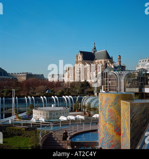 Le Forum des Halles dans le centre de Paris 2008 Banque D'Images