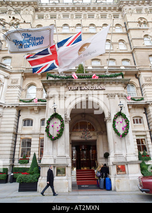 Langham Hotel Portland Place Londres W1 Angleterre Banque D'Images