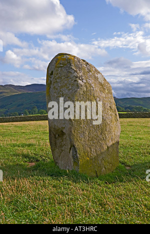 Cercle de pierres de Castlerigg situé près de Keswick dans le Lake District Banque D'Images