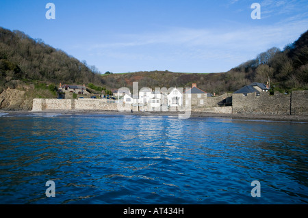 Polkerris Harbour Banque D'Images