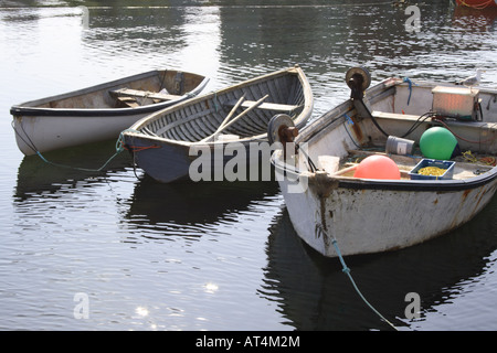 La location des bateaux de ligne à Peggy's Cove, un village de pêcheurs en Nouvelle-Écosse, au Canada, en Amérique du Nord. Photo par Willy Matheisl Banque D'Images