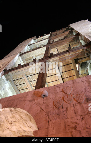 Tour d'éléphant à Cagliari, Sardaigne, Italie. Banque D'Images