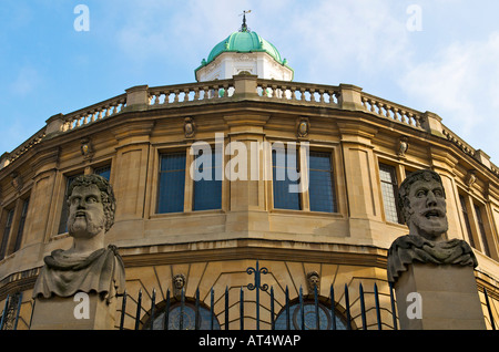 Sheldonian Theatre d'Oxford Street Banque D'Images