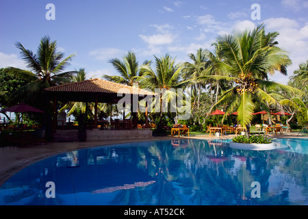 Piscine Eden Spa Resort, Beruwela, Sri Lanka Banque D'Images