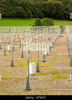 Radar atmosphérique Research Station, University of Wales Aberystwyth UK Banque D'Images