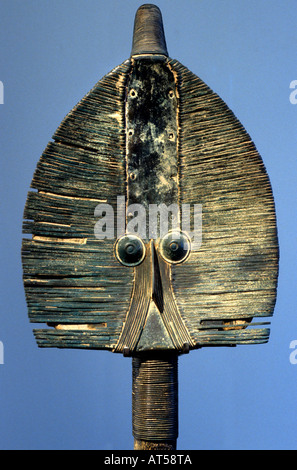 Art Africain Afrique Gabon Kota Banque D'Images