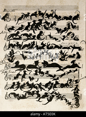 Beaux-arts, Moritz von Schwind, (1804 - 1871), graphique, 'Die, l'artiste n'a pas d'auteur pour être effacé Banque D'Images