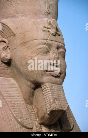 Un sphinx de Wadi al-sebua en Égypte. Haute Egypte / Nubie, Egypte. Banque D'Images