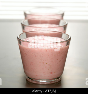 Smoothies de Berry Banque D'Images