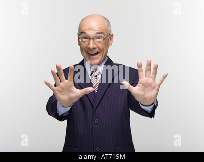 Businessman de droit Banque D'Images