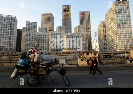 Jian Wai SOHO à Beijing CBD. 23-Feb-2008 Banque D'Images