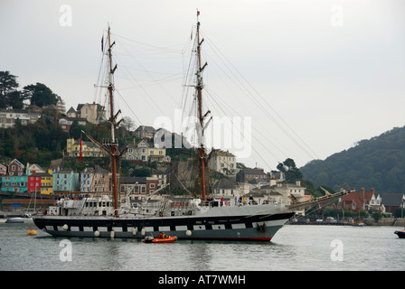 'Tall Ship 'Prince William', 'River Dart', ^Dartmouth' Banque D'Images