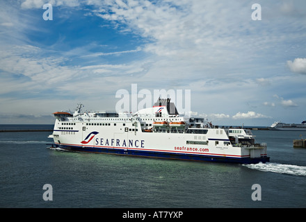 France mer cross channel ferry Dover Harbour England UK Banque D'Images