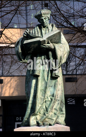 Pays-bas Rotterdam Hollande théologien humaniste Erasmus Banque D'Images