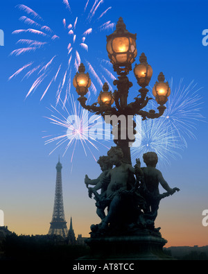 FR - PARIS : Tour Eiffel Banque D'Images