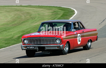 1964 Ford Falcon Sprint à Goodwood Revival, Sussex, UK. Banque D'Images