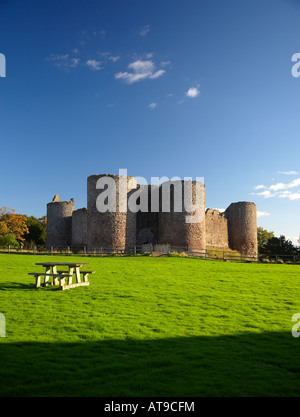 Château Blanc, dans le sud du Pays de Galles, Royaume-Uni Banque D'Images