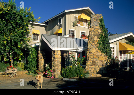 Justin Vineyards Winery Chimney Rock Road Paso Robles, San Luis Obispo County en Californie Banque D'Images