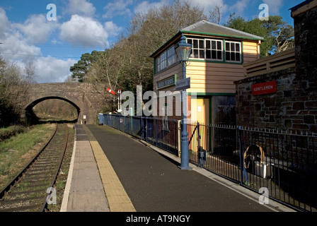 Old Great Western Railway Station Bere Ferrers Devon, Angleterre Banque D'Images