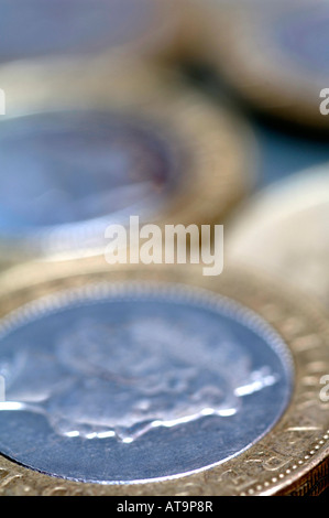 Close up de deux pièces livre Banque D'Images