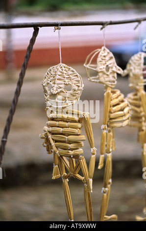 Jouets squelette pendant le Jour des Morts Les célébrations dans la ville de Patzcuaro Mexique etat Banque D'Images