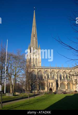 L'église St Mary Redcliffe Bristol Angleterre Banque D'Images