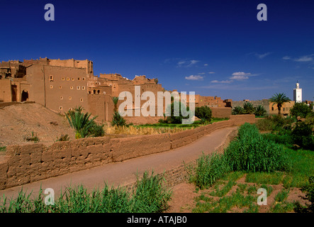 Taourirt dans la ville de Ouarzazate maroc sud Banque D'Images