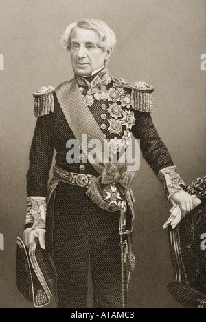 Edmund Lyons, 1er baron Lyons, Lord Admiral, 1790 - 1858. L'amiral britannique de la Royal Navy. Banque D'Images