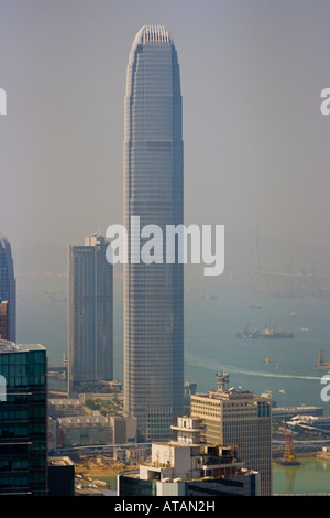 IFC International Finance Center dans le centre de Hong Kong Banque D'Images